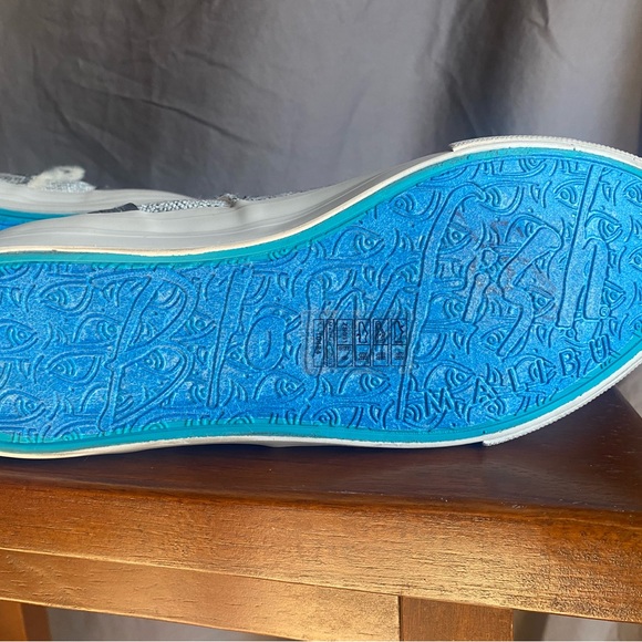 Blowfish Malibu Gray High-Top Sneakers with Buckle Detail Woman’s size 8 - Picture 5 of 9